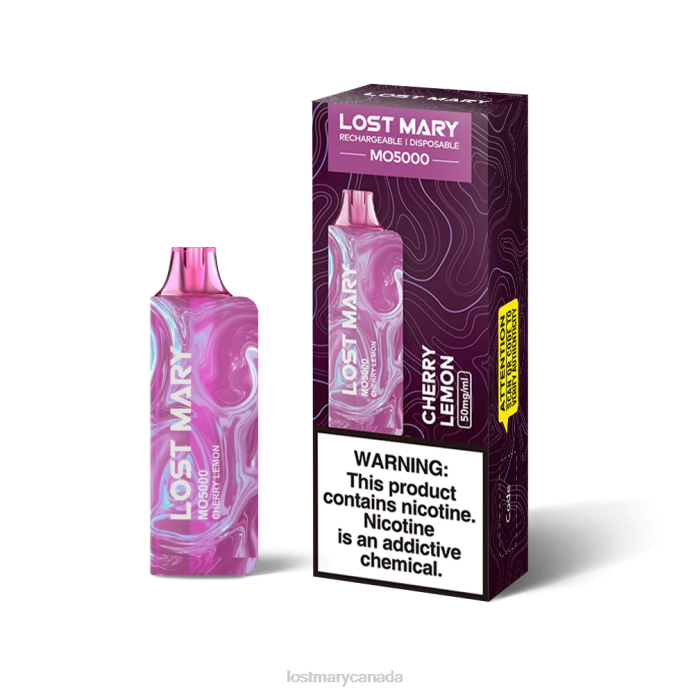 LOST MARY MO5000 Cherry Lemon -LOST MARY Vape Price 228DD23