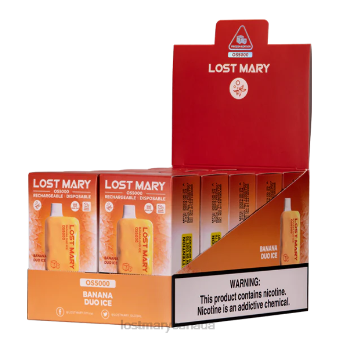 LOST MARY OS5000 Banana Duo Ice -LOST MARY Canada 228DD2
