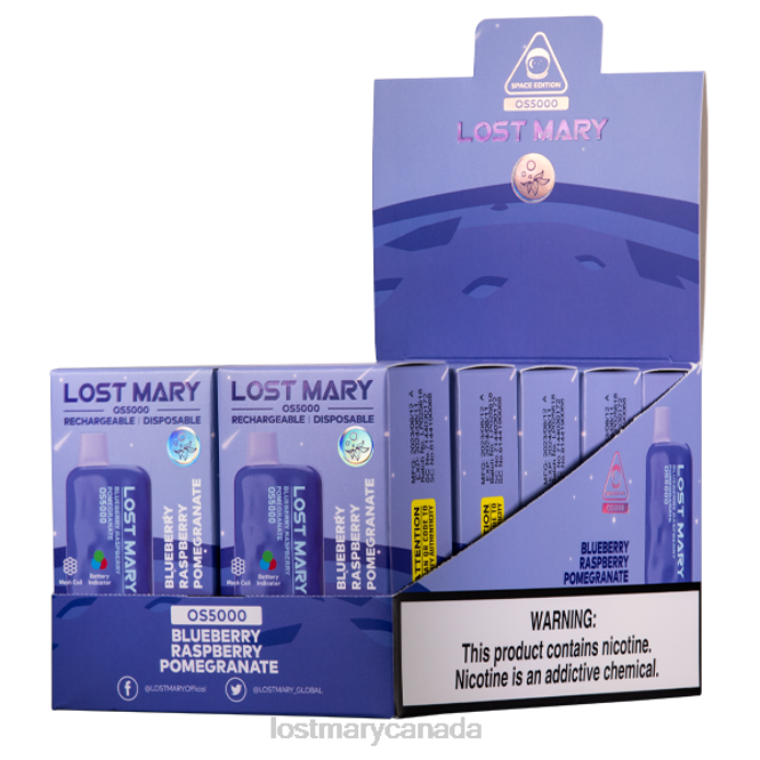 LOST MARY OS5000 Blueberry Raspberry Pomegranate -LOST MARY Vape Price 228DD83