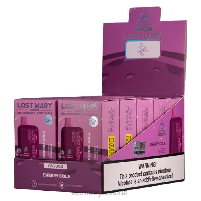 LOST MARY OS5000 Cherry Cola -LOST MARY Canada 228DD22