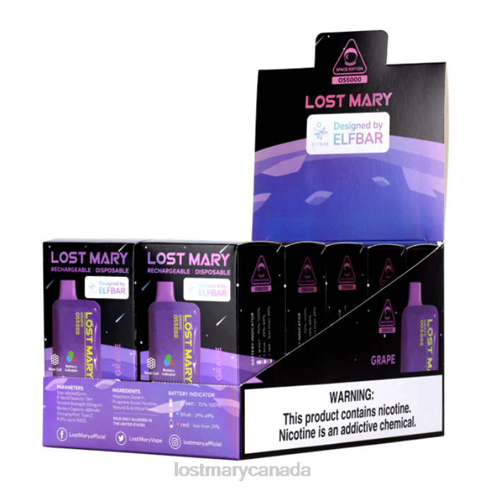 LOST MARY OS5000 Grape -LOST MARY Price 228DD34