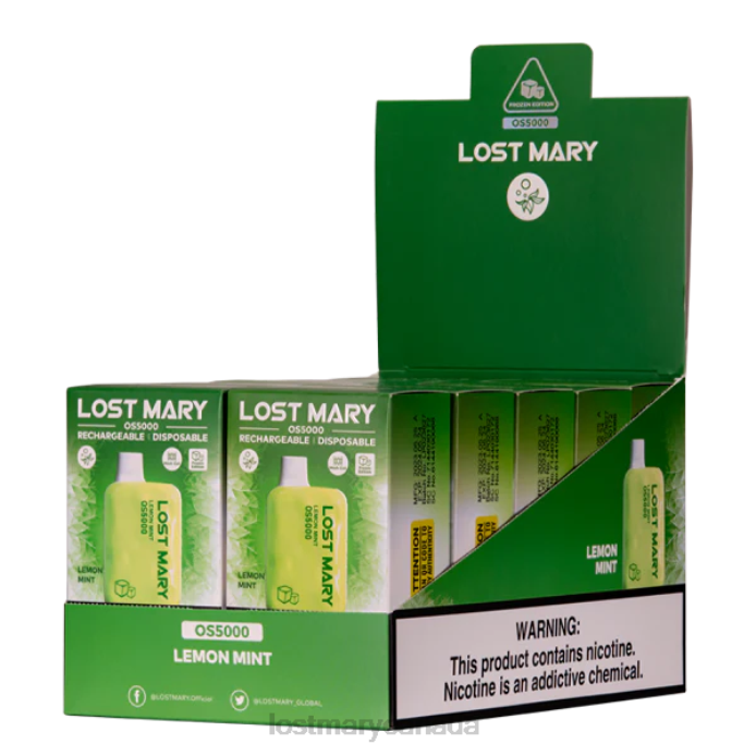 LOST MARY OS5000 Lemon Mint -LOST MARY Canada 228DD42