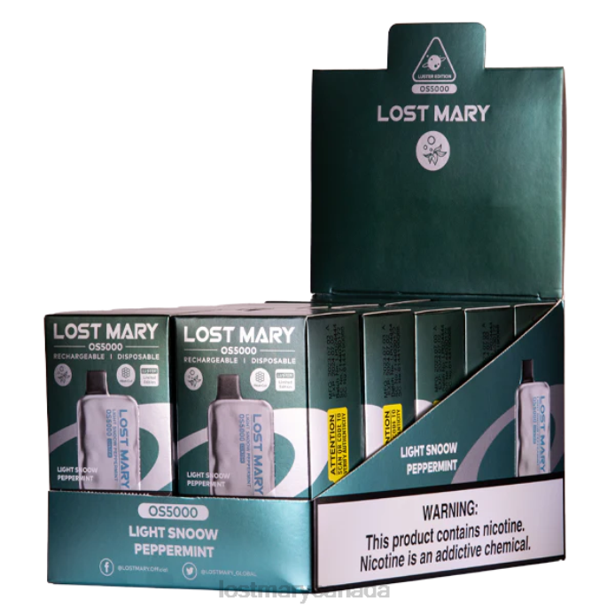LOST MARY OS5000 Luster Light Snoow Peppermint -LOST MARY Price 228DD44