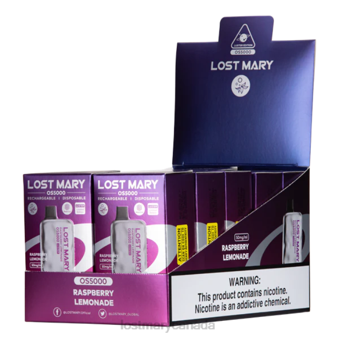 LOST MARY OS5000 Luster Raspberry Lemonade -LOST MARY Sale 228DD60