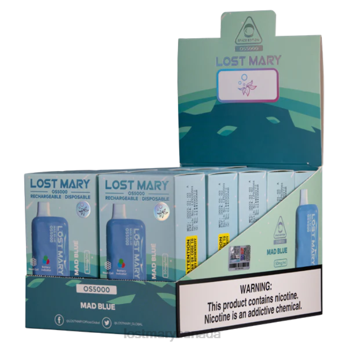 LOST MARY OS5000 Mad Blue -LOST MARY Flavours 228DD46