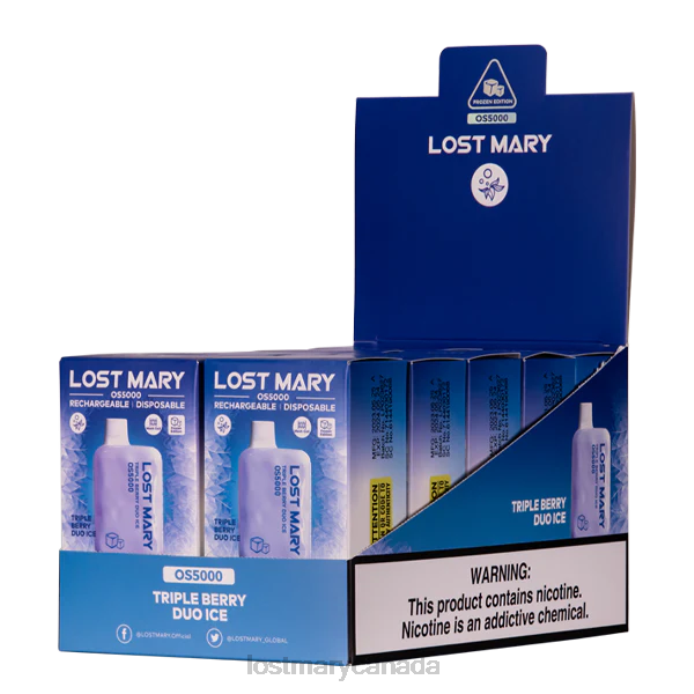 LOST MARY OS5000 Triple Berry Duo Ice -LOST MARY Price 228DD74