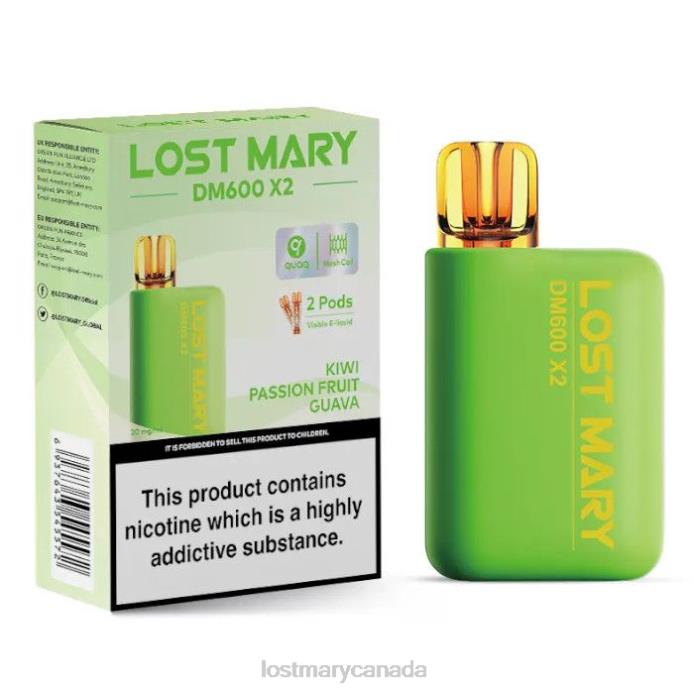 LOST MARY DM600 X2 Disposable Vape Kiwi Passion Fruit Guava -LOST MARY Vape Price 228DD193